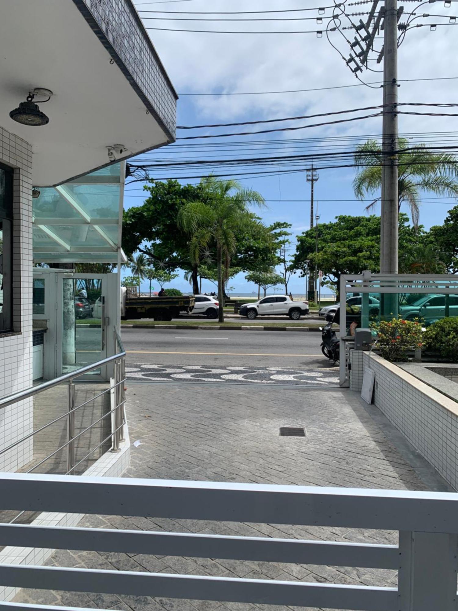 Apartamento Em Santos No Gonzaga Em Frente A Praia Exterior foto