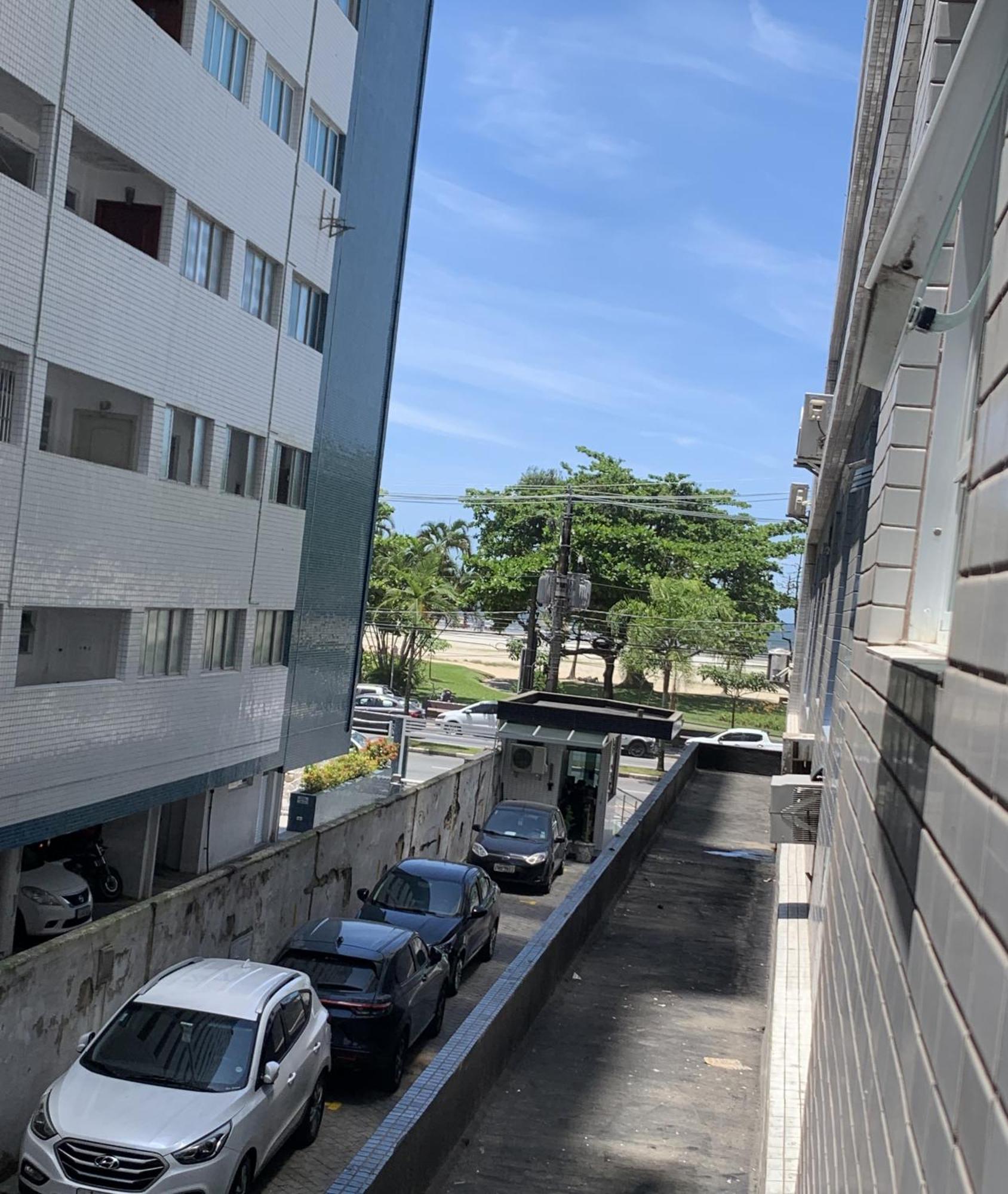 Apartamento Em Santos No Gonzaga Em Frente A Praia Exterior foto