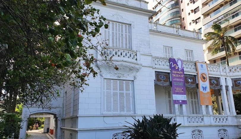 Apartamento Em Santos No Gonzaga Em Frente A Praia Exterior foto